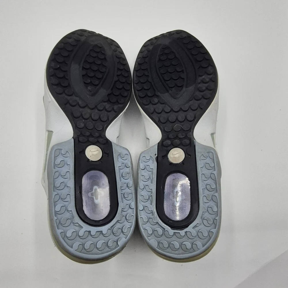 Nike Women Navy Woven Slip-On Shoes with Light Blue Accent
